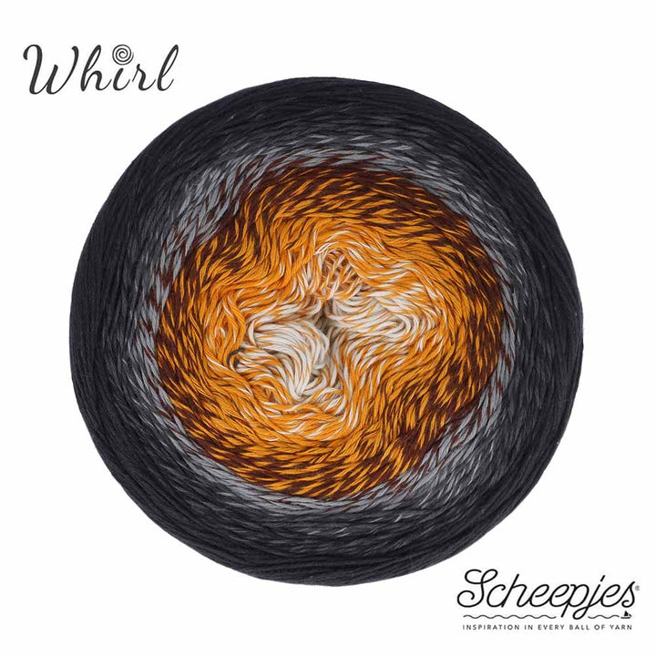 NEW!! Scheepjes Cotton Whirl 725 Night Sun - 100% Organic Cotton