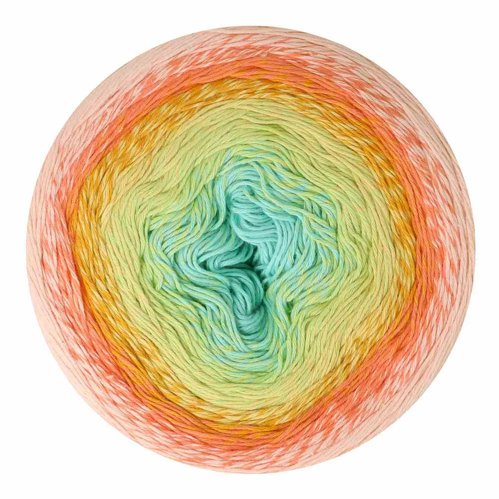 NEW!! Scheepjes Cotton Whirl 729 Candy Skies - 100% Organic Cotton