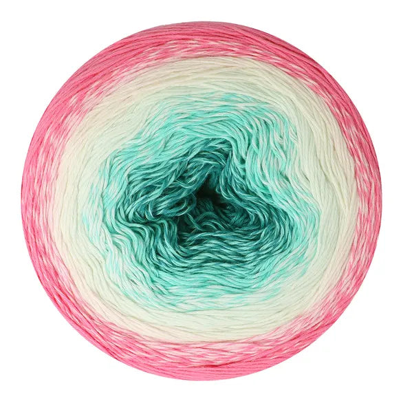 NEW!! Scheepjes Cotton Whirl 733 Meringue Kiss - 100% Organic Cotton