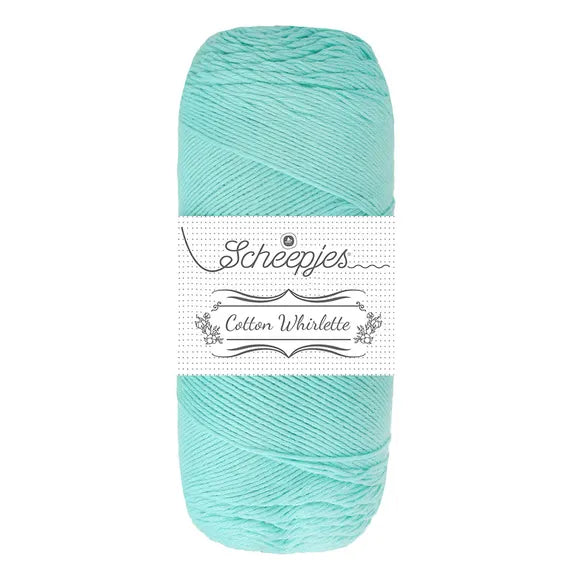 NEW!! Scheepjes Cotton Whirlette - 818 Crushed Ice