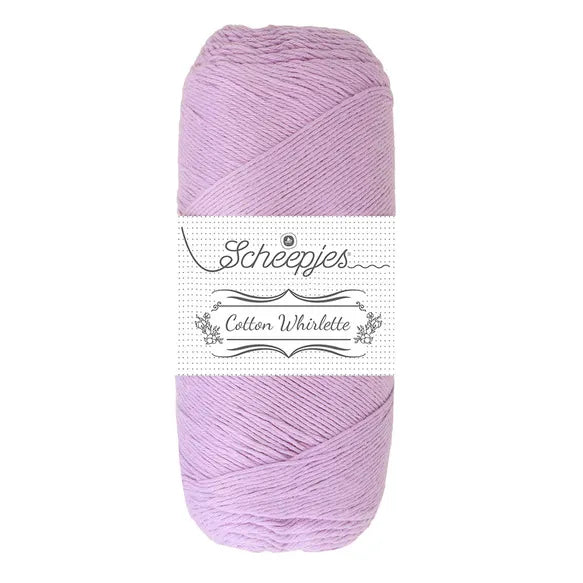 NEW!! Scheepjes Cotton Whirlette - 825 Lavender