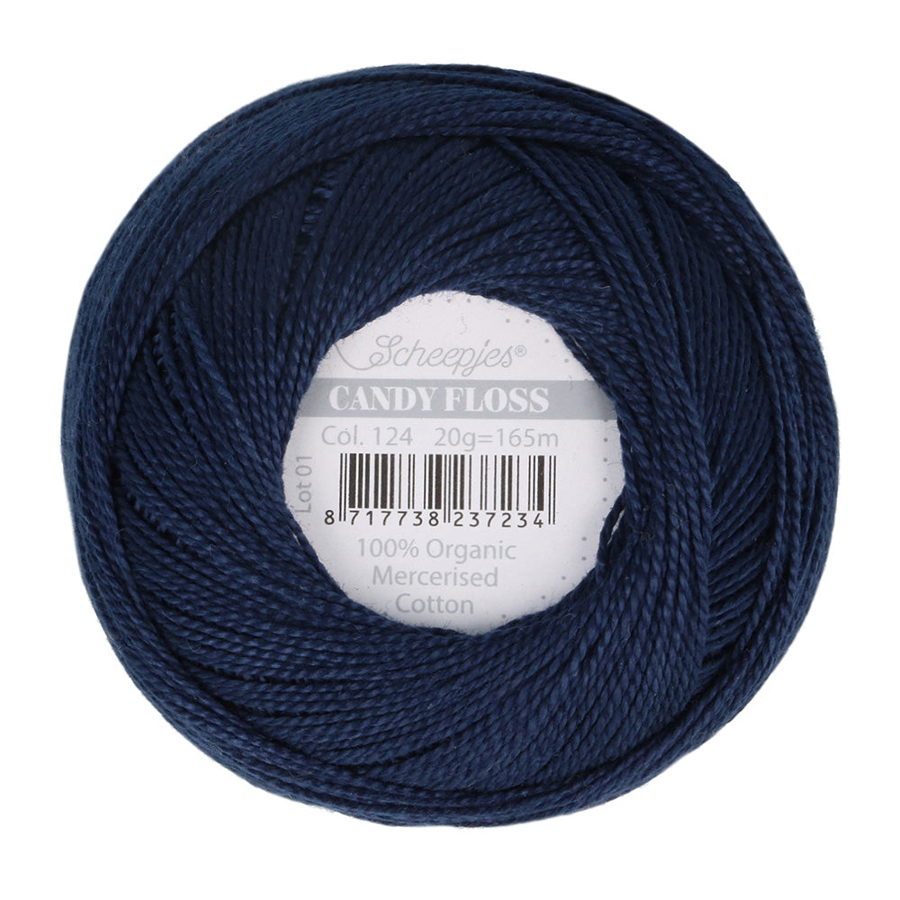 Scheepjes Candy Floss - 124 Ultramarine