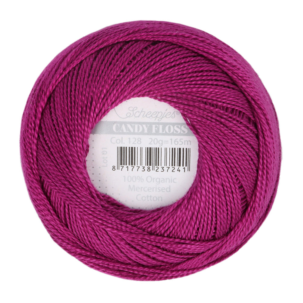 NEW!! PREORDER Scheepjes Candy Floss - 128 Tyrian Purple