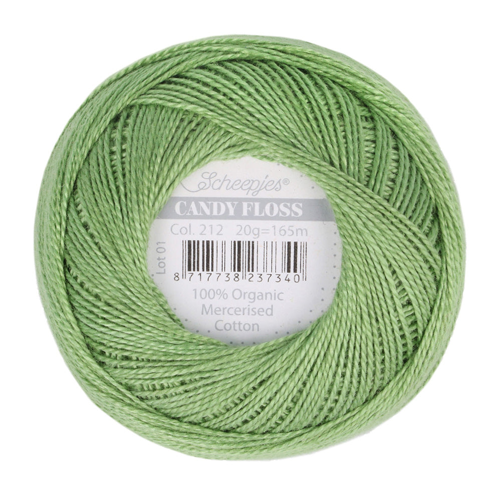 NEW!! PREORDER Scheepjes Candy Floss - 212 Sage Green