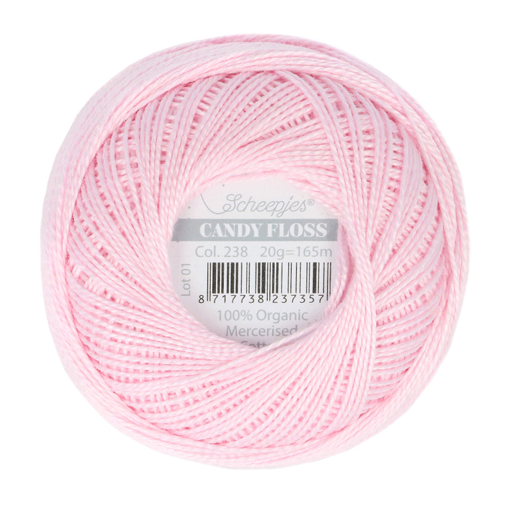 NEW!! PREORDER Scheepjes Candy Floss - 238 Powder Pink