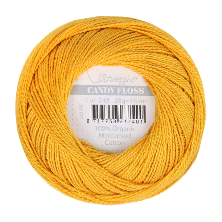 NEW!! PREORDER Scheepjes Candy Floss - 249 Saffron