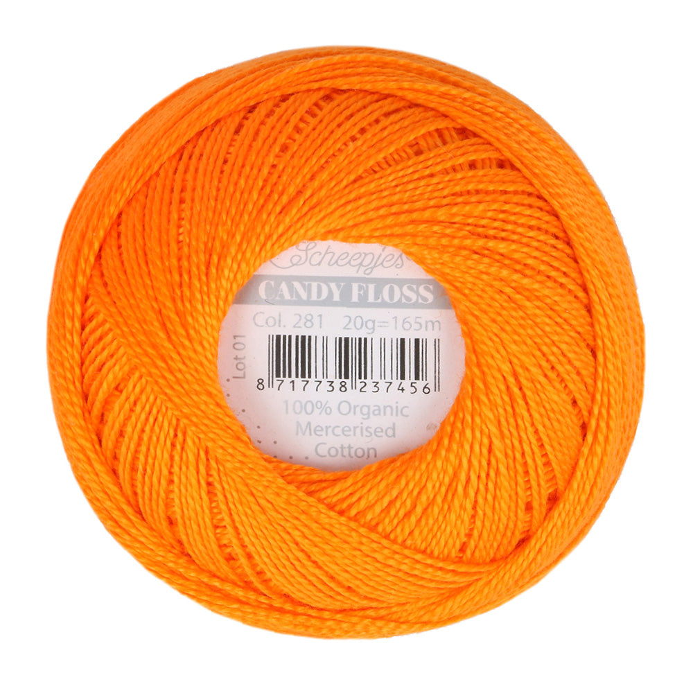 Scheepjes Candy Floss - 281 Tangerine