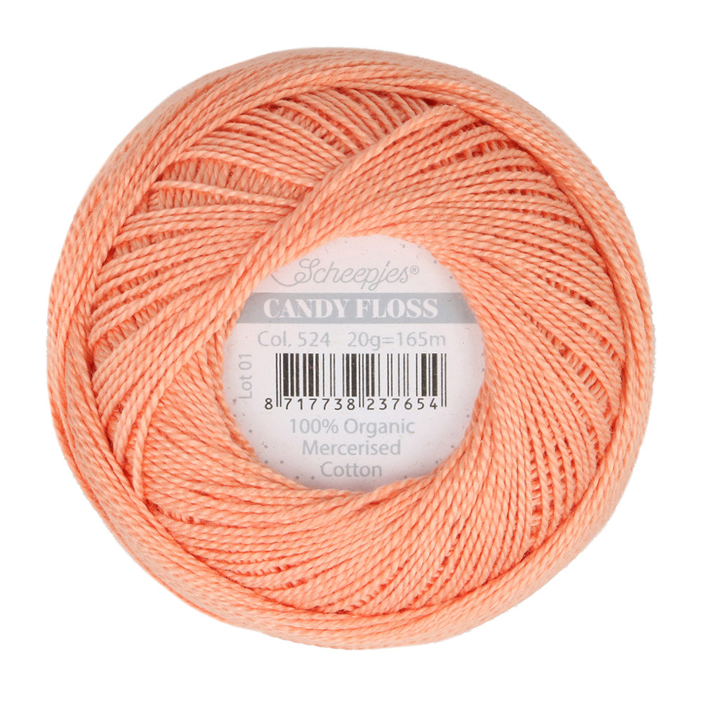 NEW!! PREORDER Scheepjes Candy Floss - 524 Apricot