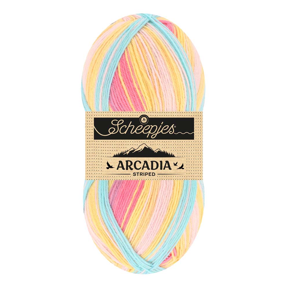 Scheepjes Arcadia Striped - 916 Wildflower