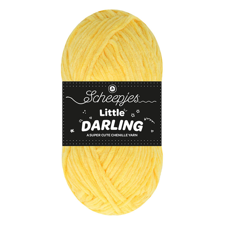NEW!! Scheepjes Little Darling - Chenille Yarn - 402 Bumble Bee