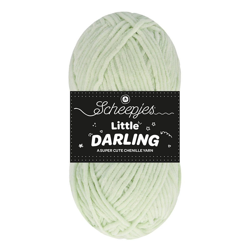 NEW!! Scheepjes Little Darling - Chenille Yarn - 406 Toad