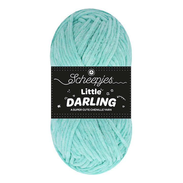 NEW!! Scheepjes Little Darling - Chenille Yarn - 408 Blue Fish