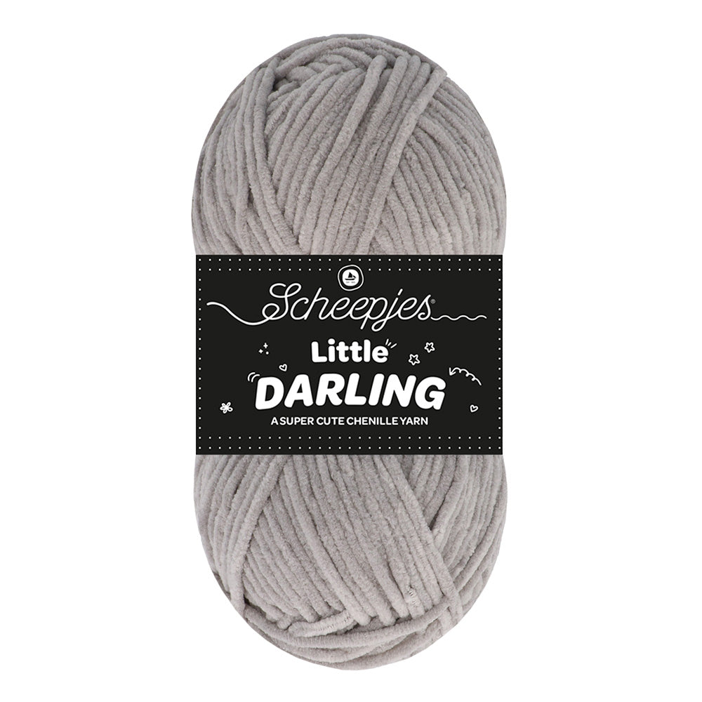 NEW!! Scheepjes Little Darling - Chenille Yarn - 409 Koala