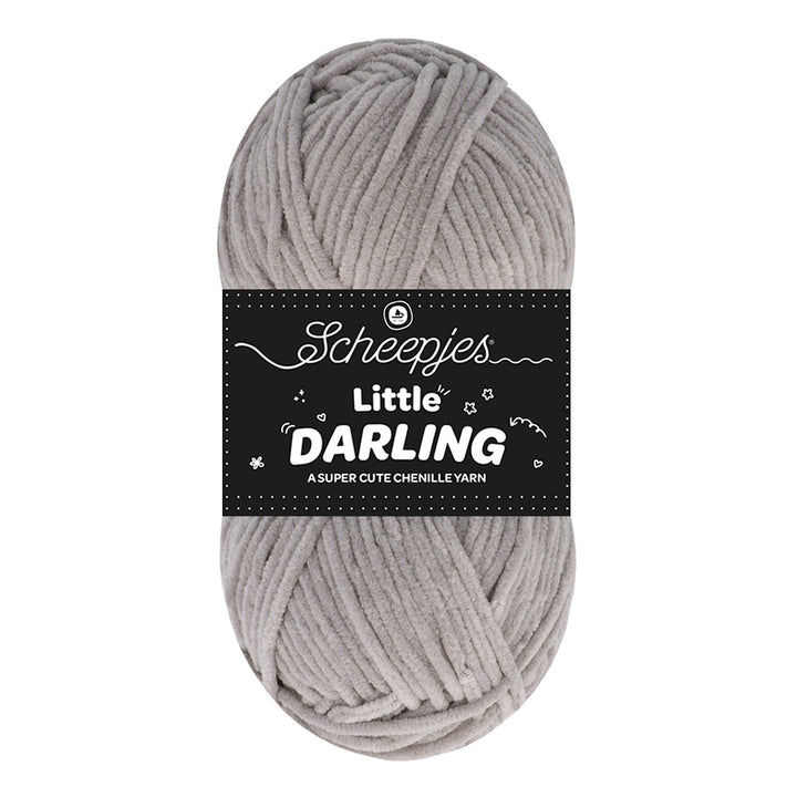 NEW!! Scheepjes Little Darling - Chenille Yarn - 409 Koala