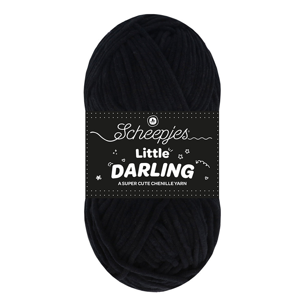NEW!! Scheepjes Little Darling - Chenille Yarn - 410 Panda