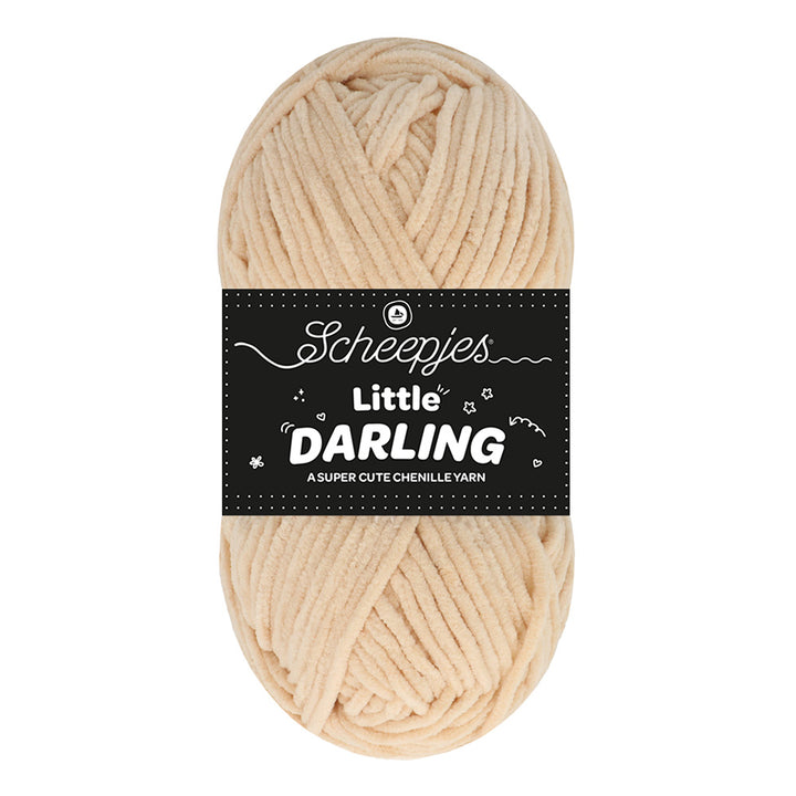 NEW!! Scheepjes Little Darling - Chenille Yarn - 411 Capybara