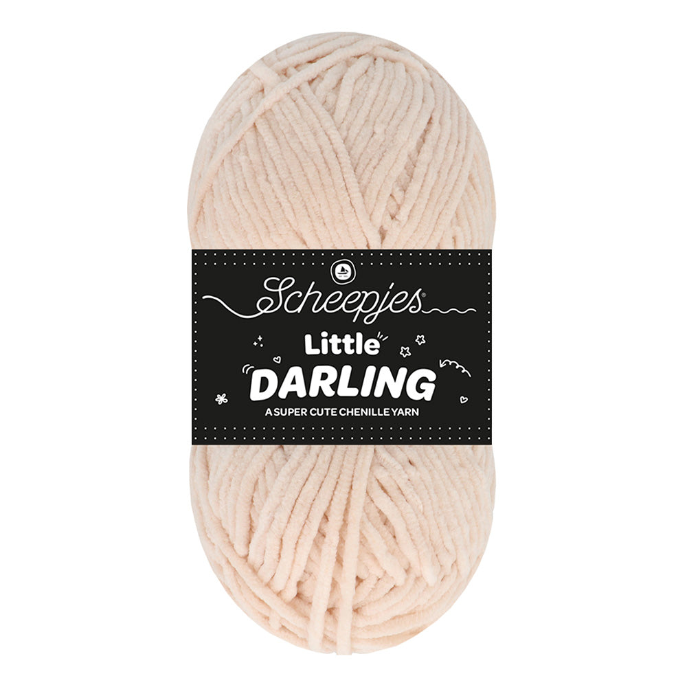 NEW!! Scheepjes Little Darling - Chenille Yarn - 418 Alpaca