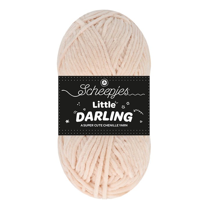 NEW!! Scheepjes Little Darling - Chenille Yarn - 418 Alpaca