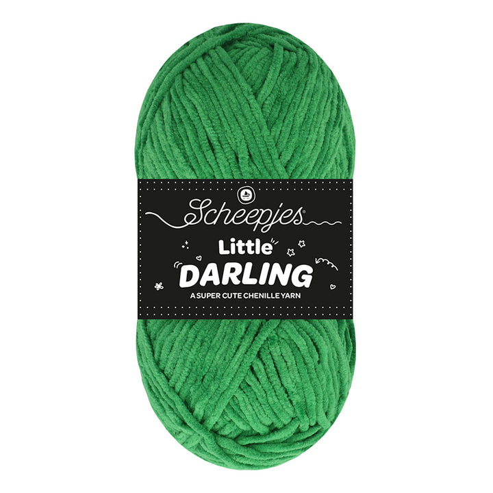 NEW!! Scheepjes Little Darling - Chenille Yarn - 419 Sprout