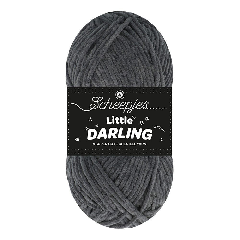 NEW!! Scheepjes Little Darling - Chenille Yarn - 424 Puffin