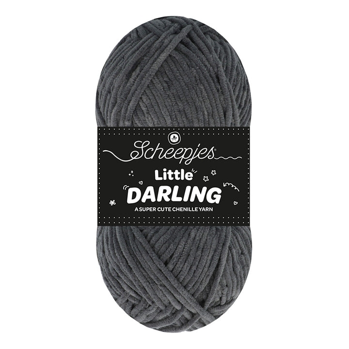 NEW!! Scheepjes Little Darling - Chenille Yarn - 424 Puffin