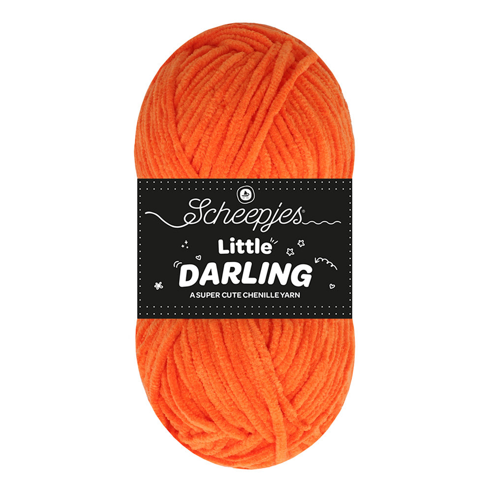 NEW!! Scheepjes Little Darling - Chenille Yarn - 428 Crab