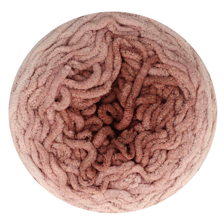 NEW!! Scheepjes Big Darling Monochrome Cake - Chenille Yarn - 405 Red Panda