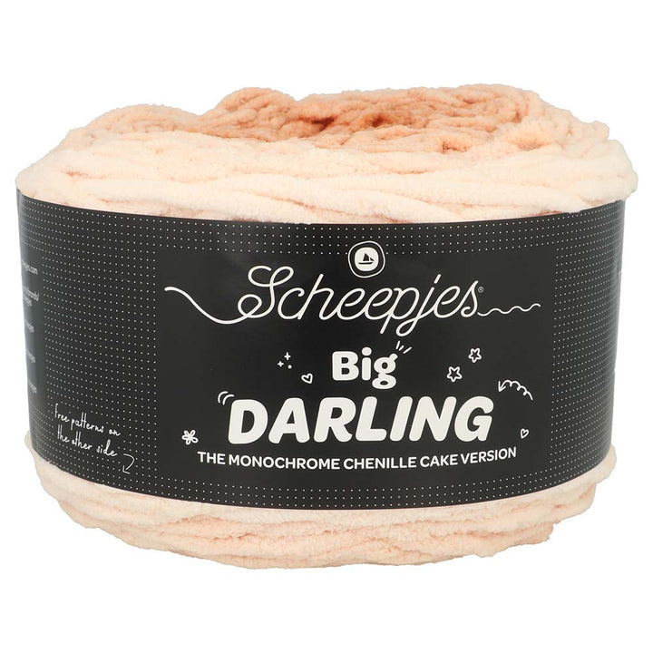 NEW!! Scheepjes Big Darling Monochrome Cake - Chenille Yarn - 412 Pony - ARRIVES TUES 1 SEPT