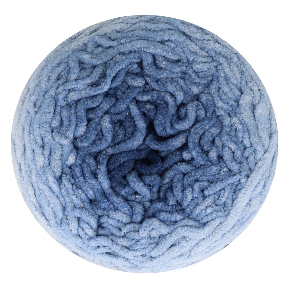 NEW!! Scheepjes Big Darling Monochrome Cake - Chenille Yarn - 426 Peacock
