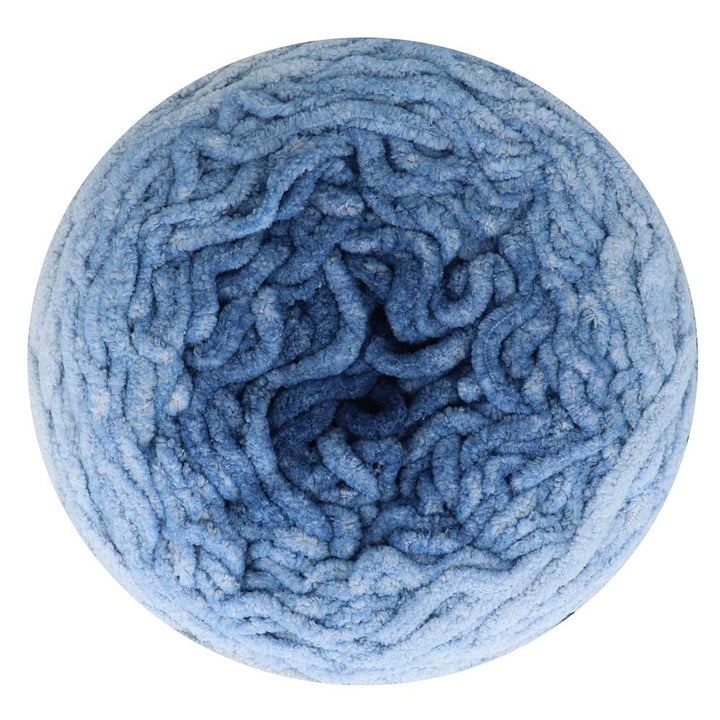 NEW!! Scheepjes Big Darling Monochrome Cake - Chenille Yarn - 426 Peacock