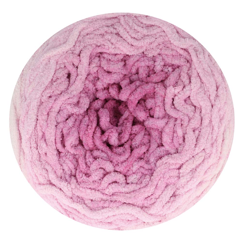 NEW!! Scheepjes Big Darling Monochrome Cake - Chenille Yarn - 434 Unicorn
