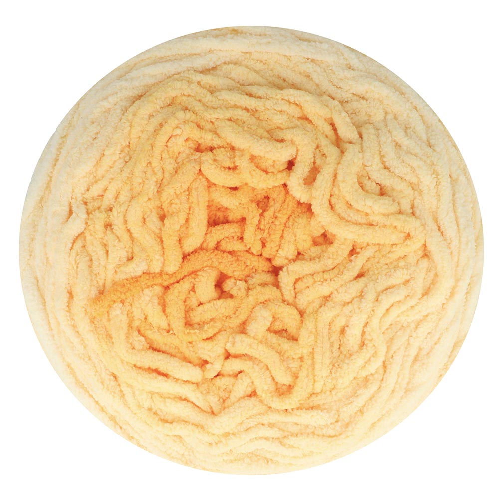 NEW!! Scheepjes Big Darling Monochrome Cake - Chenille Yarn - 439 Pumpkin