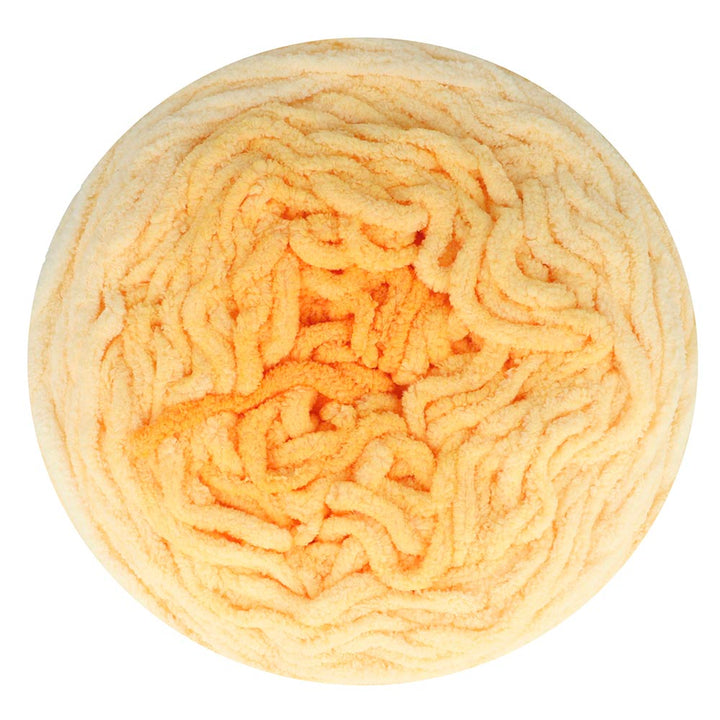 NEW!! Scheepjes Big Darling Monochrome Cake - Chenille Yarn - 439 Pumpkin