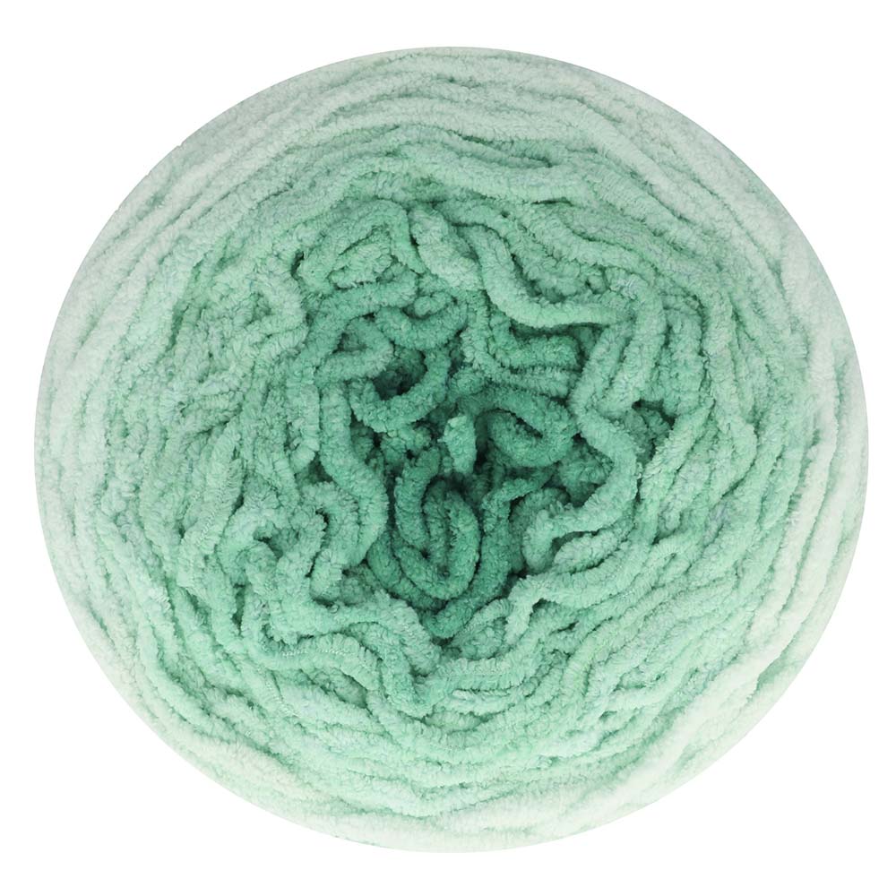 NEW!! Scheepjes Big Darling Monochrome Cake - Chenille Yarn - 441 Turtle