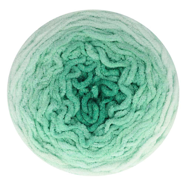NEW!! Scheepjes Big Darling Monochrome Cake - Chenille Yarn - 441 Turtle