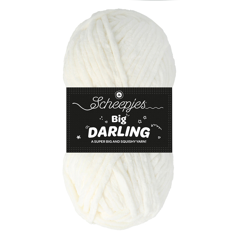 NEW!! Scheepjes Big Darling 150gm - Ice Bear 401