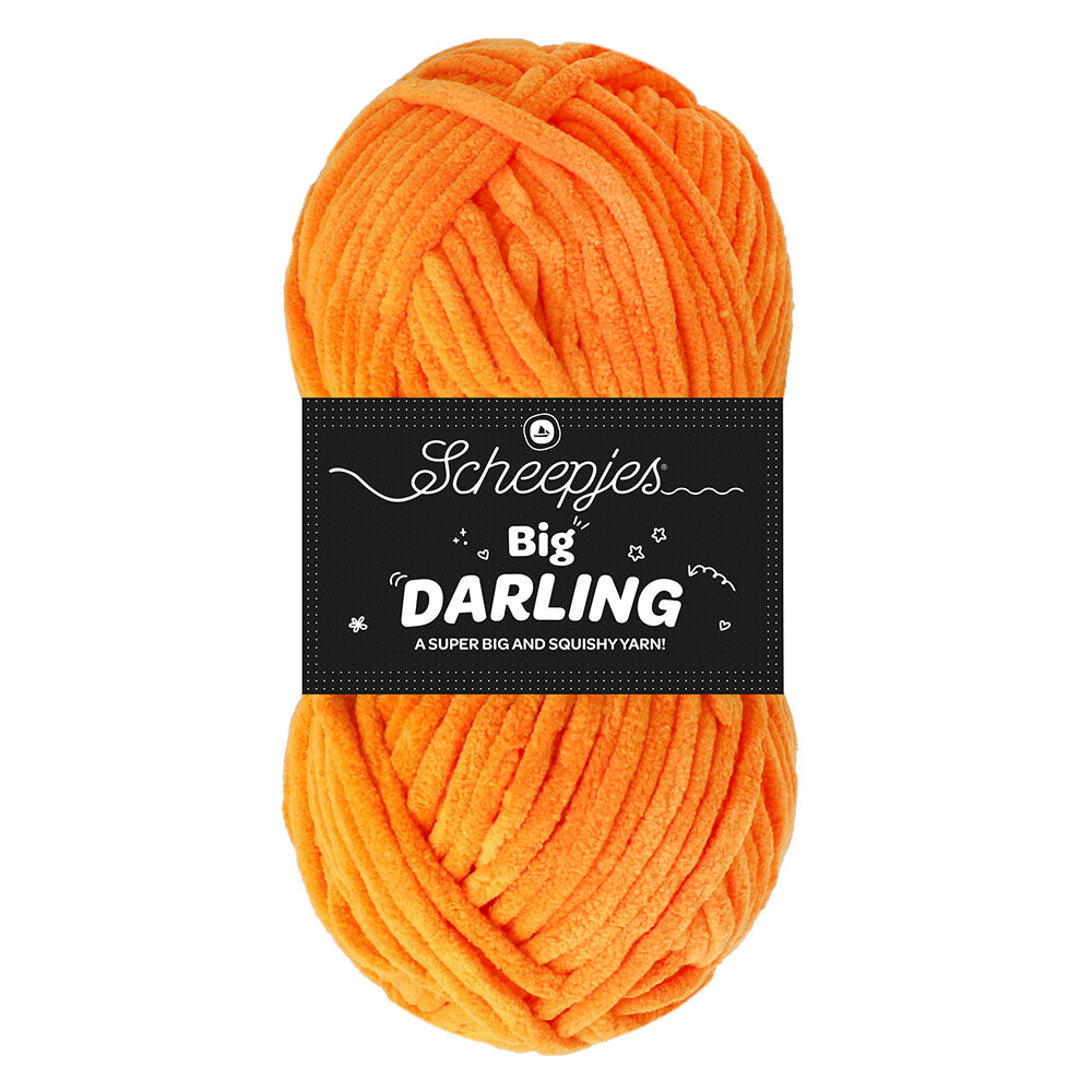 NEW!! Scheepjes Big Darling 150gm - Pumpkin 403