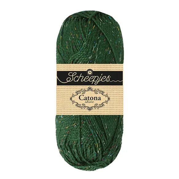 NEW!! Scheepjes Catona Shine 1x50g - 525-R Fir - Rainbow