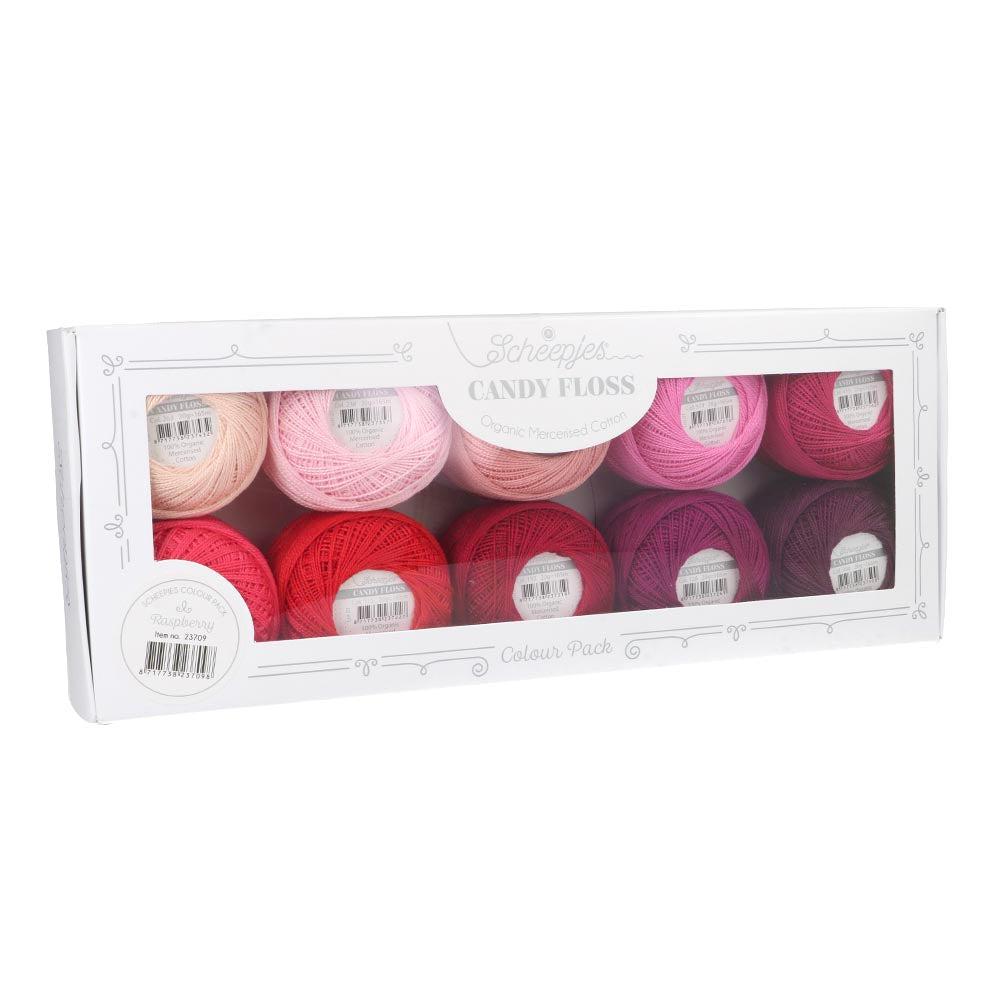 NEW!! Scheepjes Candy Floss Colour Pack - Raspberry - oos with supplier