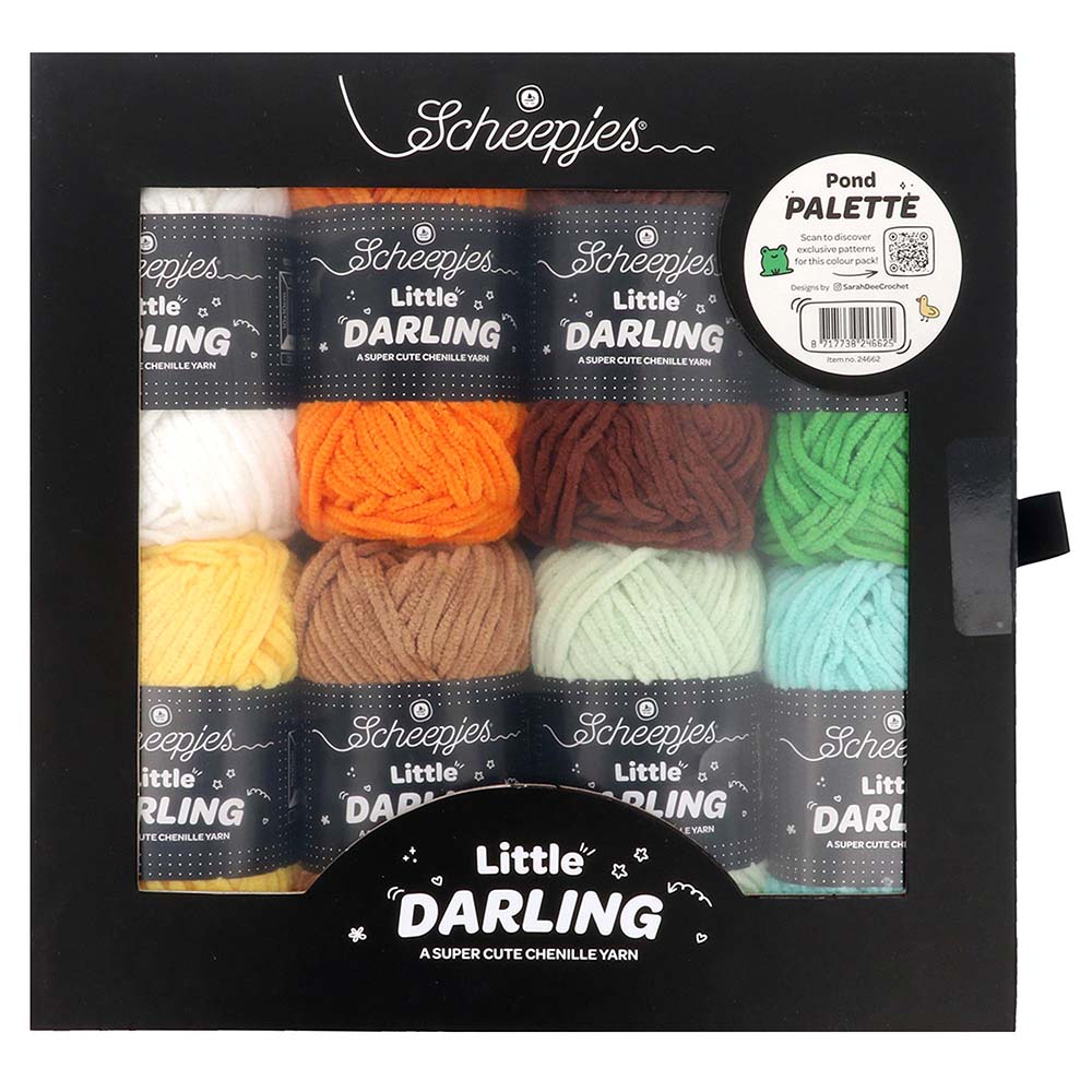 NEW!! Scheepjes Little Darling Colour Packs Mini 25gm Balls - Pond Palette