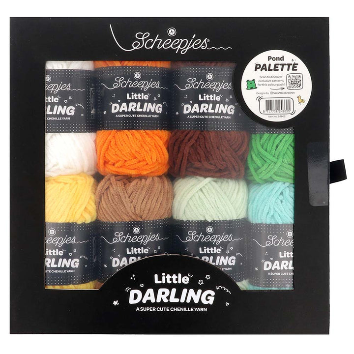 NEW!! Scheepjes Little Darling Colour Packs Mini 25gm Balls - Pond Palette