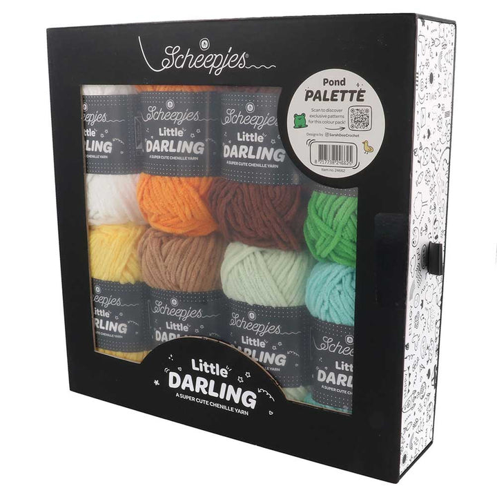 NEW!! Scheepjes Little Darling Colour Packs Mini 25gm Balls - Pond Palette
