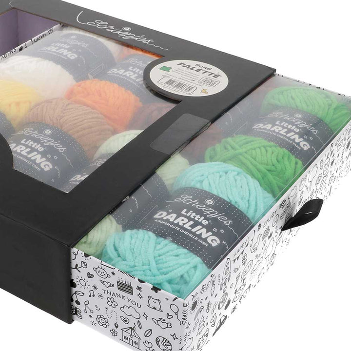 NEW!! Scheepjes Little Darling Colour Packs Mini 25gm Balls - Pond Palette
