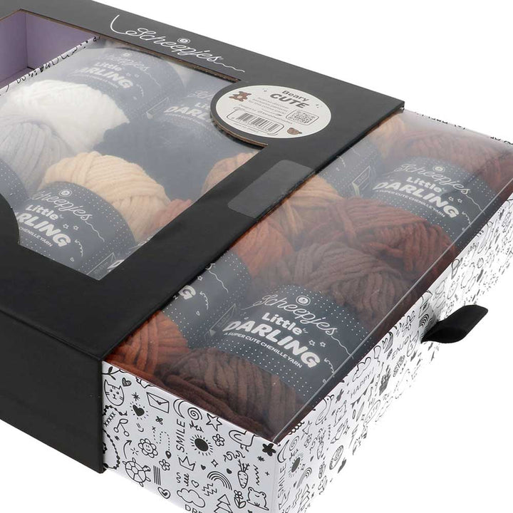 NEW!! Scheepjes Little Darling Colour Packs Mini 25gm Balls - Beary Cute