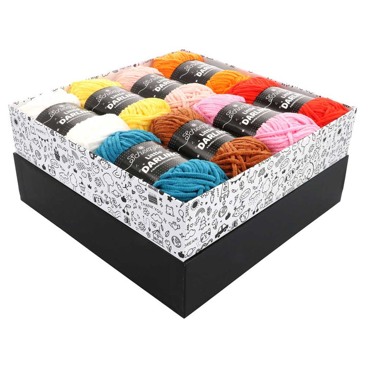 NEW!! Scheepjes Little Darling Colour Packs Mini 25gm Balls - Farm Friends