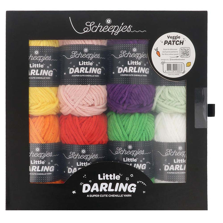 NEW!! Scheepjes Little Darling Colour Packs Mini 25gm Balls - Veggie Patch
