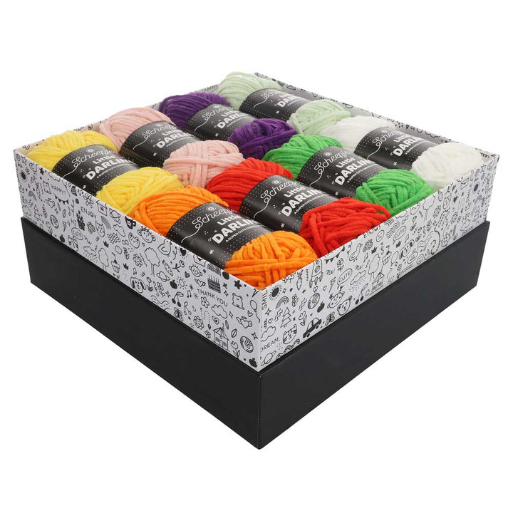 NEW!! Scheepjes Little Darling Colour Packs Mini 25gm Balls - Veggie Patch