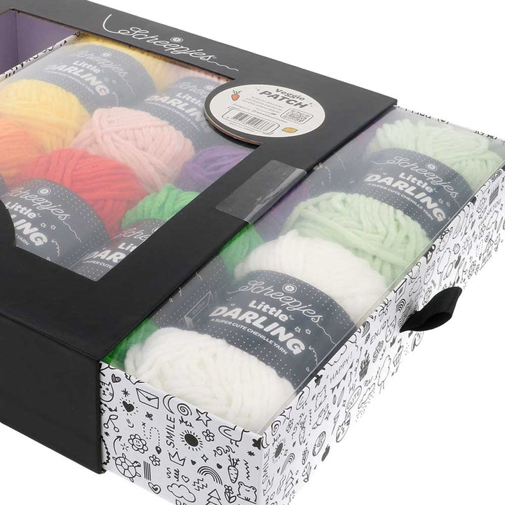NEW!! Scheepjes Little Darling Colour Packs Mini 25gm Balls - Veggie Patch