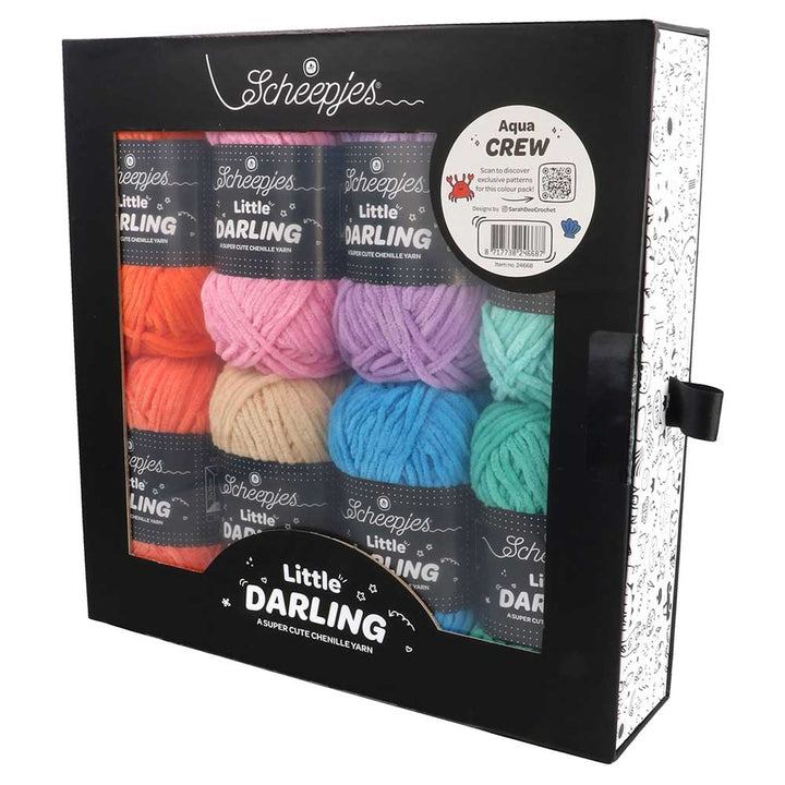 NEW!! Scheepjes Little Darling Colour Packs Mini 25gm Balls - Aqua Crew