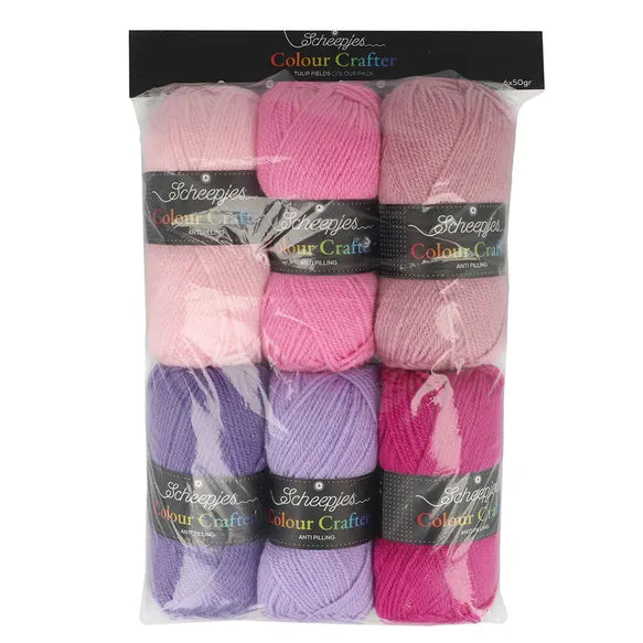 NEW!! Colour Crafter Assortment Pack - TULIP FIELDS 50gm - PREORDER